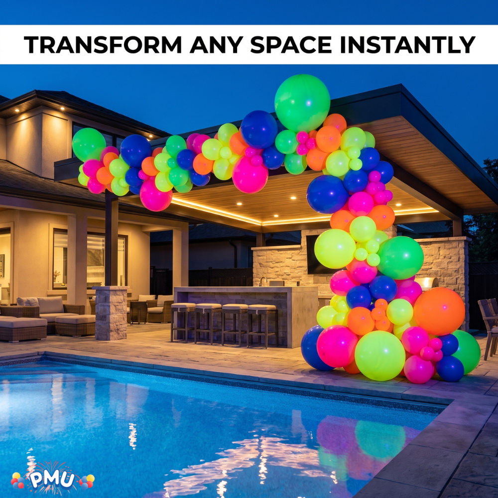 PMU 12 Inch PartyTex Premium Latex Balloon