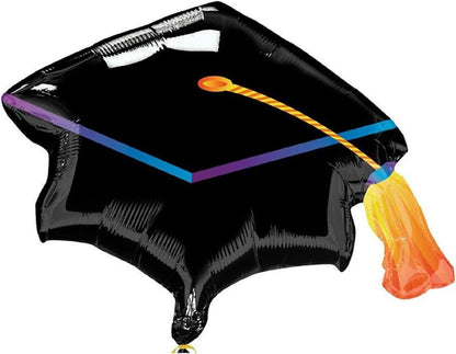 PMU Graduation Congrats Grad Star Shape 30 Inch Mylar Balloon