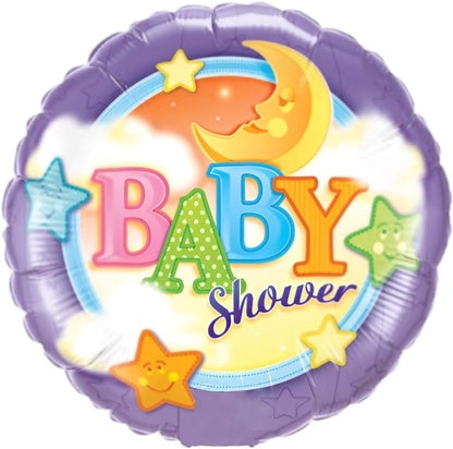 PMU Baby Shower Baby 18 Inch Mylar-Foil Balloon