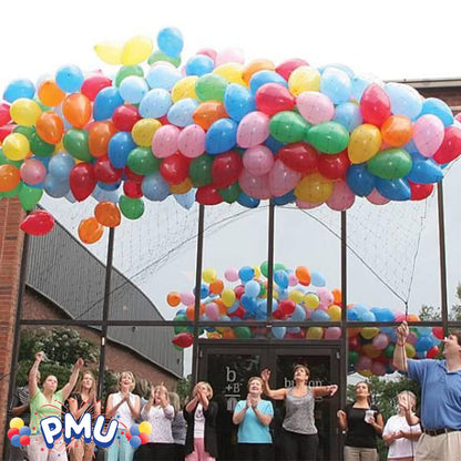PMU Balloon Release - Reusable Balloon Netting - Balloon Drop Release for Birthday Celebration, Graduation, New Year’s Eve Party Supplies