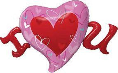 PMU Valentine's Day Mylar - Foil Balloons Proposal, Special Events, Photo Props Party Decoration and Accessories