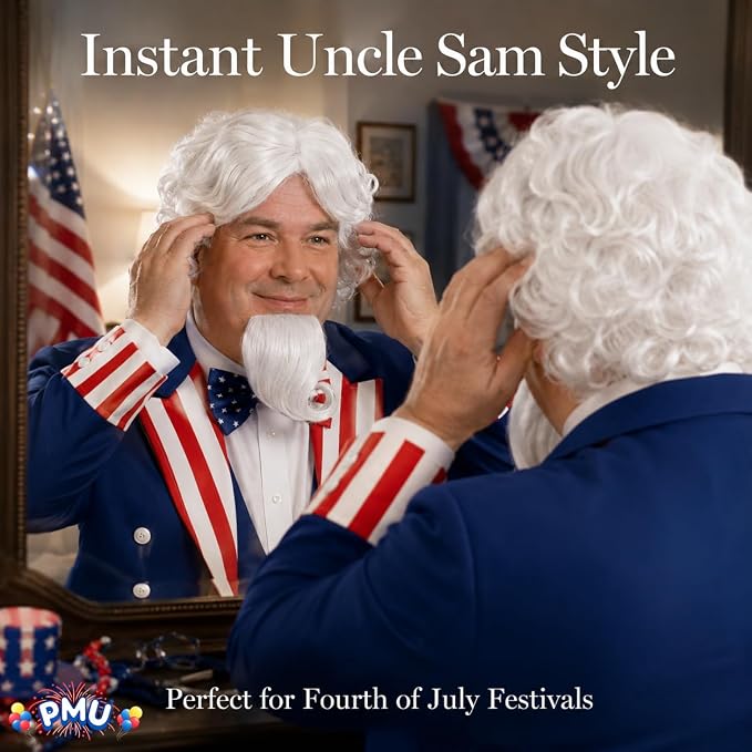 Patriotic Party Costume Accessories for Men & Women
