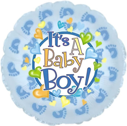 PMU Baby Shower Baby 18 Inch Mylar-Foil Balloon