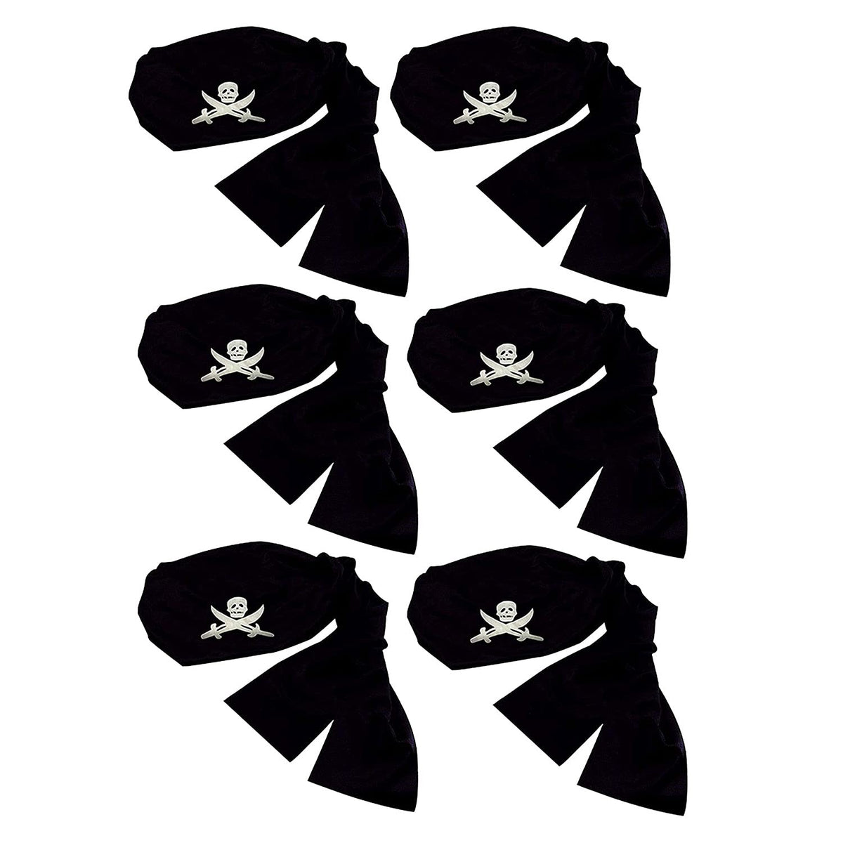 PMU Halloween Party Hats & Headbands, Caribbean Pirate, Witch & Pumpkin Accessories