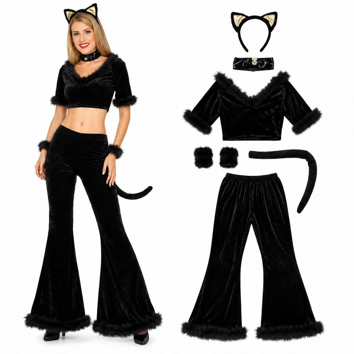 PMU Women's Halloween Party Costume Accessory