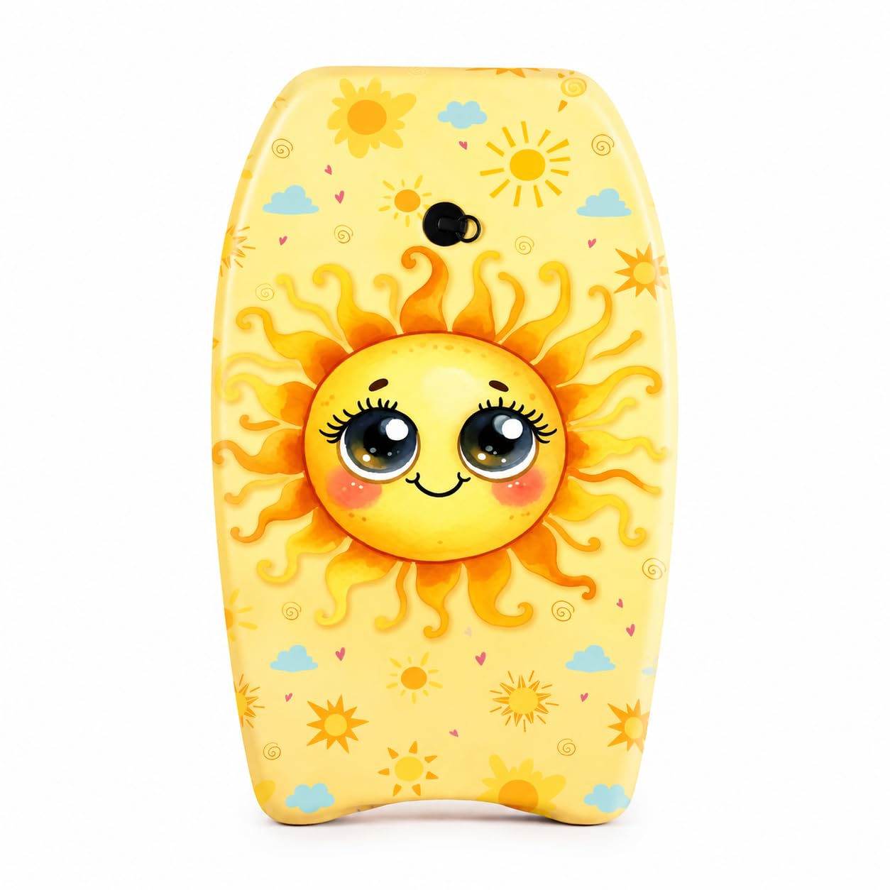 PMU 26 Inch Graphics Printed Bodyboard - Lightweight Wrist Leash Slick Bottom Boogie Board for Beach, Sea & Pool - Surfing Board for Kids, Teens & Adults Wave Conditions  Pkg/1