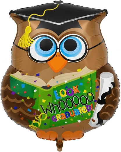 PMU Graduation Congrats Grad Star Shape 30 Inch Mylar Balloon