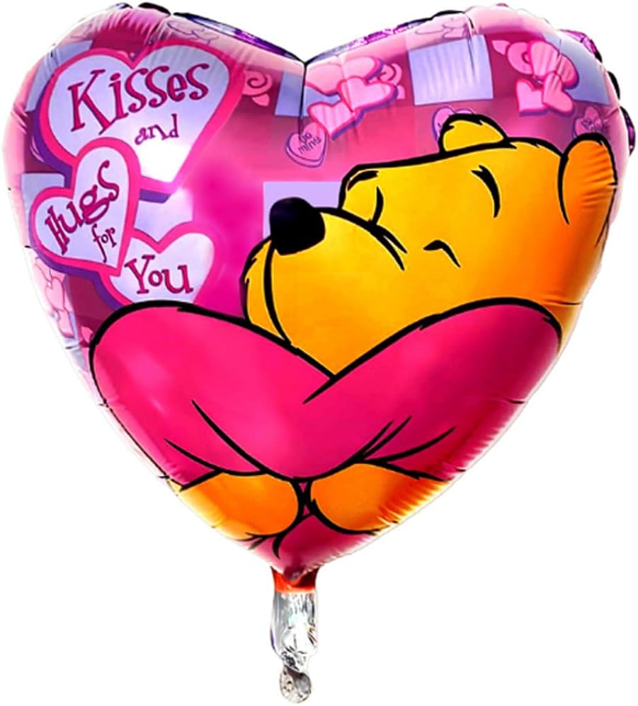 PMU Happy Valentine's Day 18 Inch Hearts Mylar-Foil Balloon