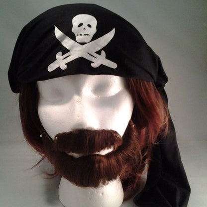 PMU Halloween Party Hats & Headbands, Caribbean Pirate, Witch & Pumpkin Accessories