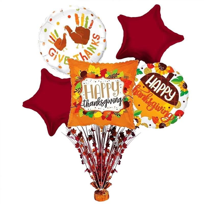 PMU Thanksgiving 18 Inch Mylar-Foil Balloons Pkg/1