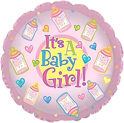 PMU Baby Shower Baby 18 Inch Mylar-Foil Balloon