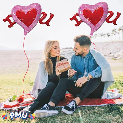PMU Valentine's Day Mylar - Foil Balloons Proposal, Special Events, Photo Props Party Decoration and Accessories