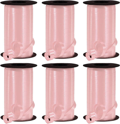 PMU Curling Ribbon - Crimped Texture Curling Ribbons for Gift Box Wrapping, Florist Flowers, Birthday Party Decorations, Festival Art Craft & Christmas Décor 3/8 Inch X 250 Yards