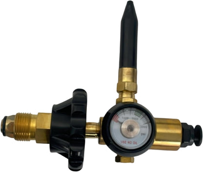 PMU Helium Tank Regulator Filler Valve for Balloons Gauge