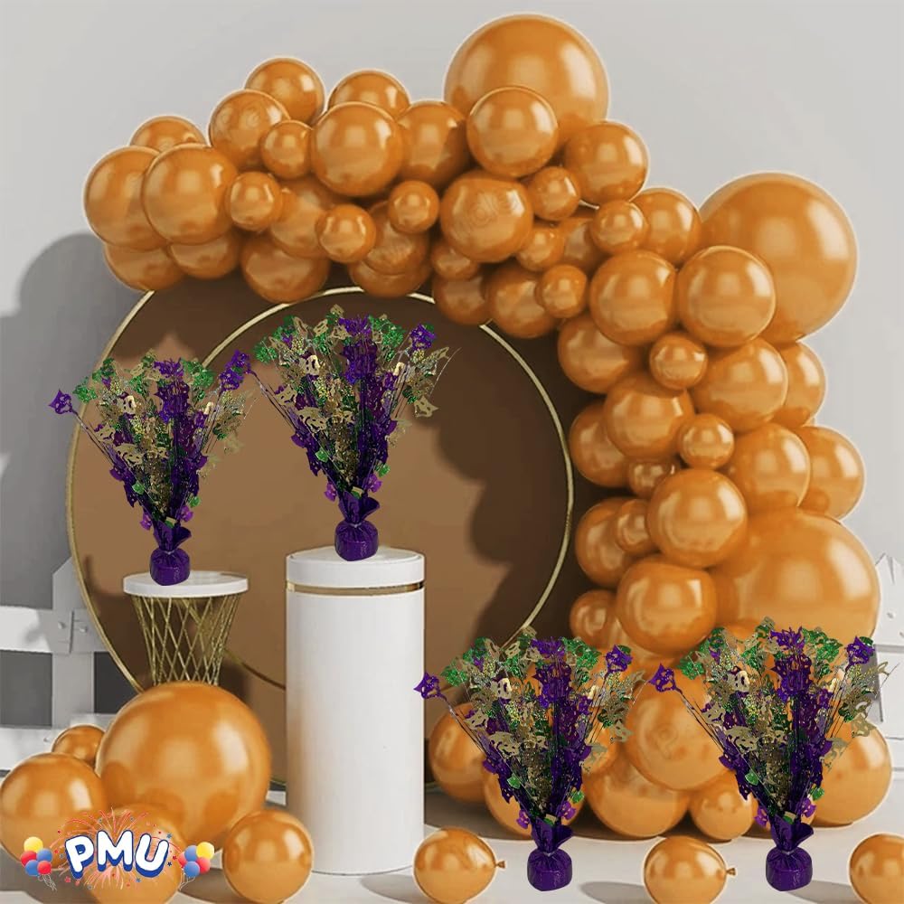 PMU Starburst Balloon Centerpiece - Beautiful Table Centerpieces for Memorial Day, Birthdays, Halloween, Veterans Day Party & Independence Day Celebration - 15in / 7.34cm