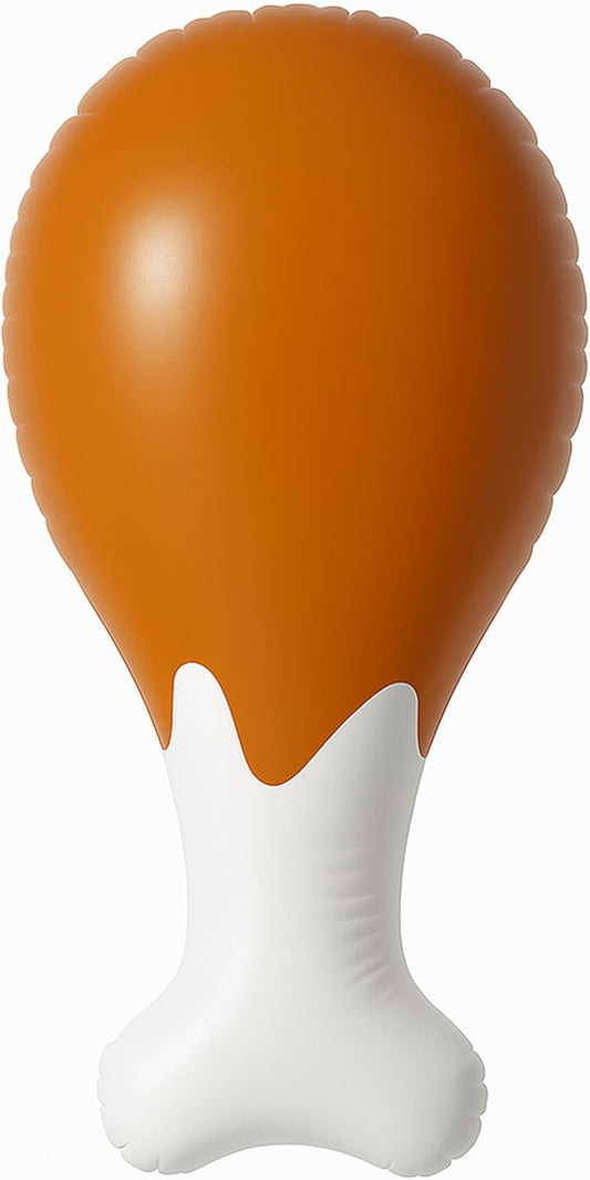 PMU Thanksgiving Giant Turkey Drumsrick Inflatable Decoration 24in in Indoor Thanksgiving Party Events Accessory