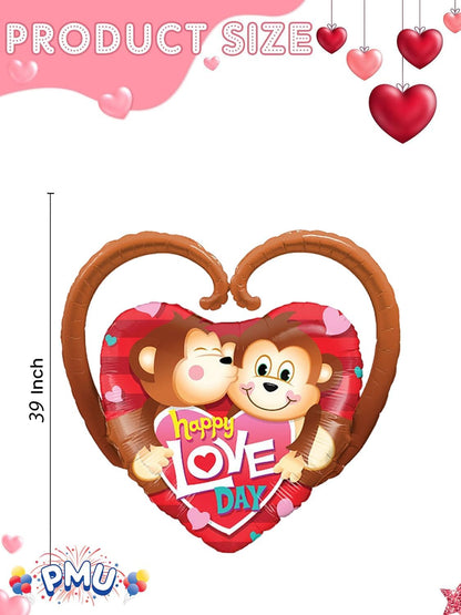 PMU Valentine's Day Mylar - Foil Balloons Proposal, Special Events, Photo Props Party Decoration and Accessories