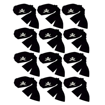 PMU Halloween Party Hats & Headbands, Caribbean Pirate, Witch & Pumpkin Accessories