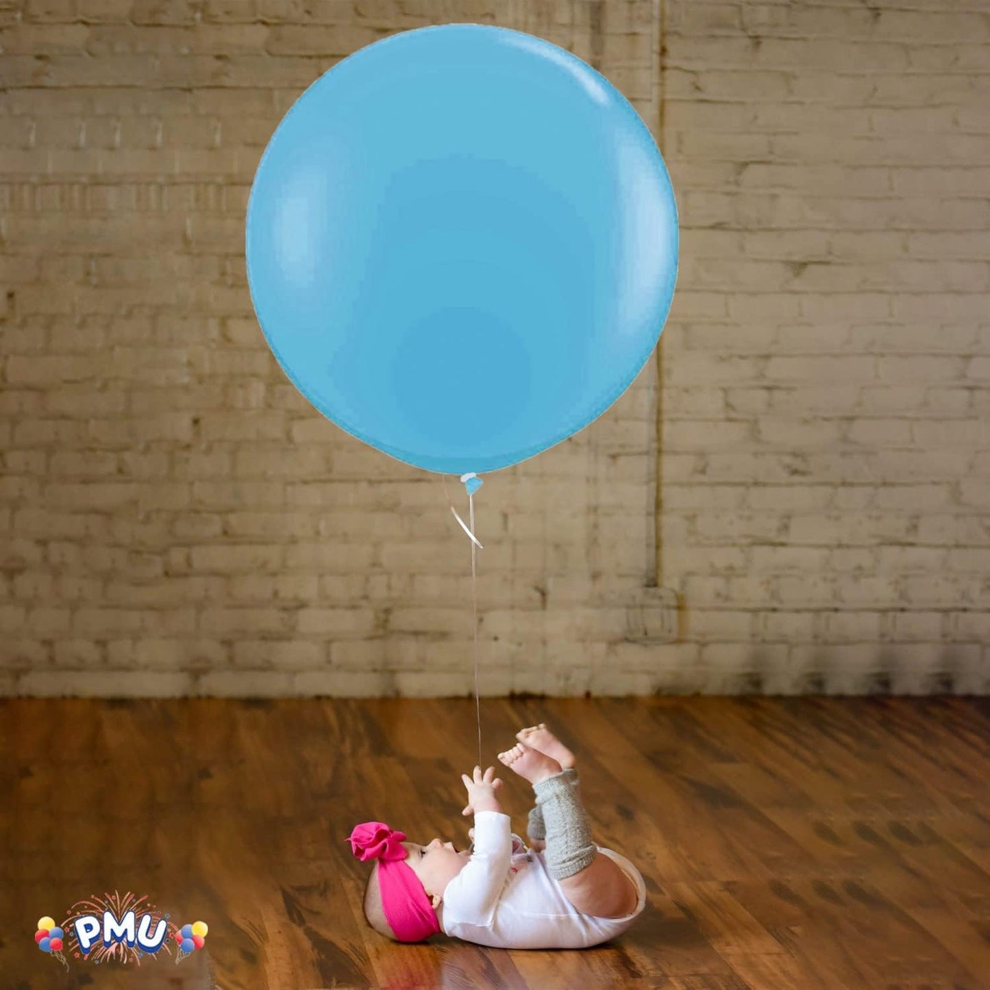 PMU 36 Inch Premium Latex Balloons - Jumbo Size Balloons for Birthdays, Wedding Parties, Baby Shower, Indoor & Outdoor, Events & Decoration Supplies.