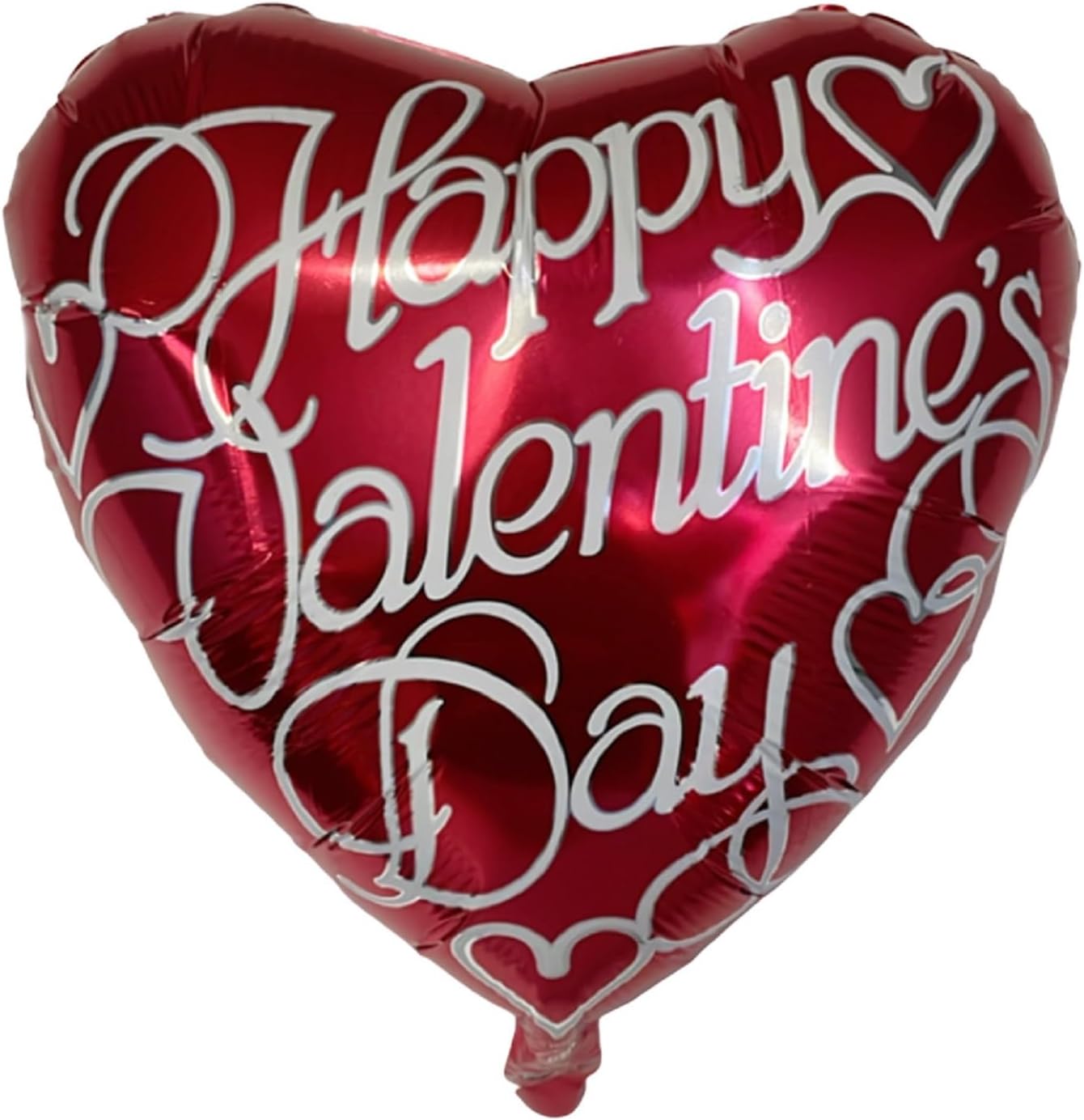 PMU Valentine’s Day Heart Shaped Red 18 Inch Mylar-Foil Balloon Valentine's Day, Proposal, Special Events, Photo Props Party Decoration and Accessories