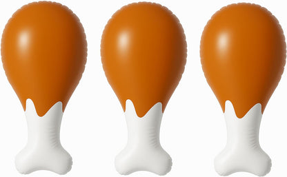 PMU Thanksgiving Giant Turkey Drumsrick Inflatable Decoration 24in in Indoor Thanksgiving Party Events Accessory