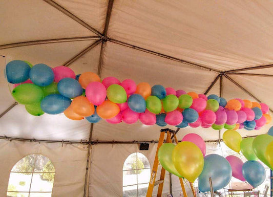 PMU Balloon Release - Reusable Balloon Netting - Balloon Drop Release for Birthday Celebration, Graduation, New Year’s Eve Party Supplies