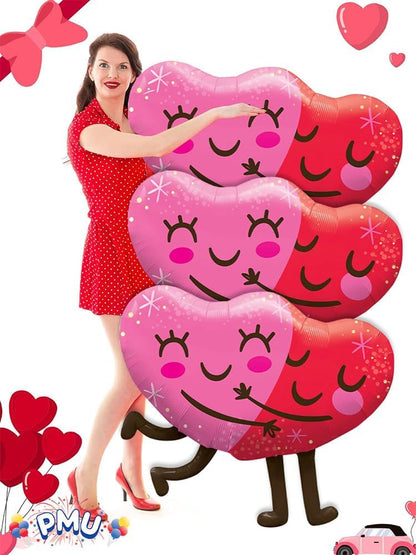 PMU Valentine's Day Mylar - Foil Balloons Proposal, Special Events, Photo Props Party Decoration and Accessories