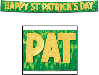 PMU Happy St Patrick's Day Decoration Party Accessories
