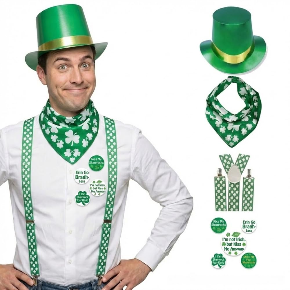 PMU St. Patrick’s Day Party Costume Accessory Bundle