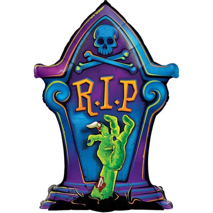 PMU Halloween Mylar Foil Balloons for Halloween Party Decorations, Haunted House, Photo Booth & Spooky Celebrations