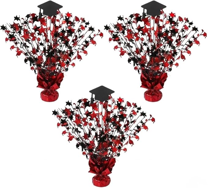 PMU Graduation Balloon Weights, Graduation Centerpieces for Table, Grad Party Decorations 15in / 7.34cm
