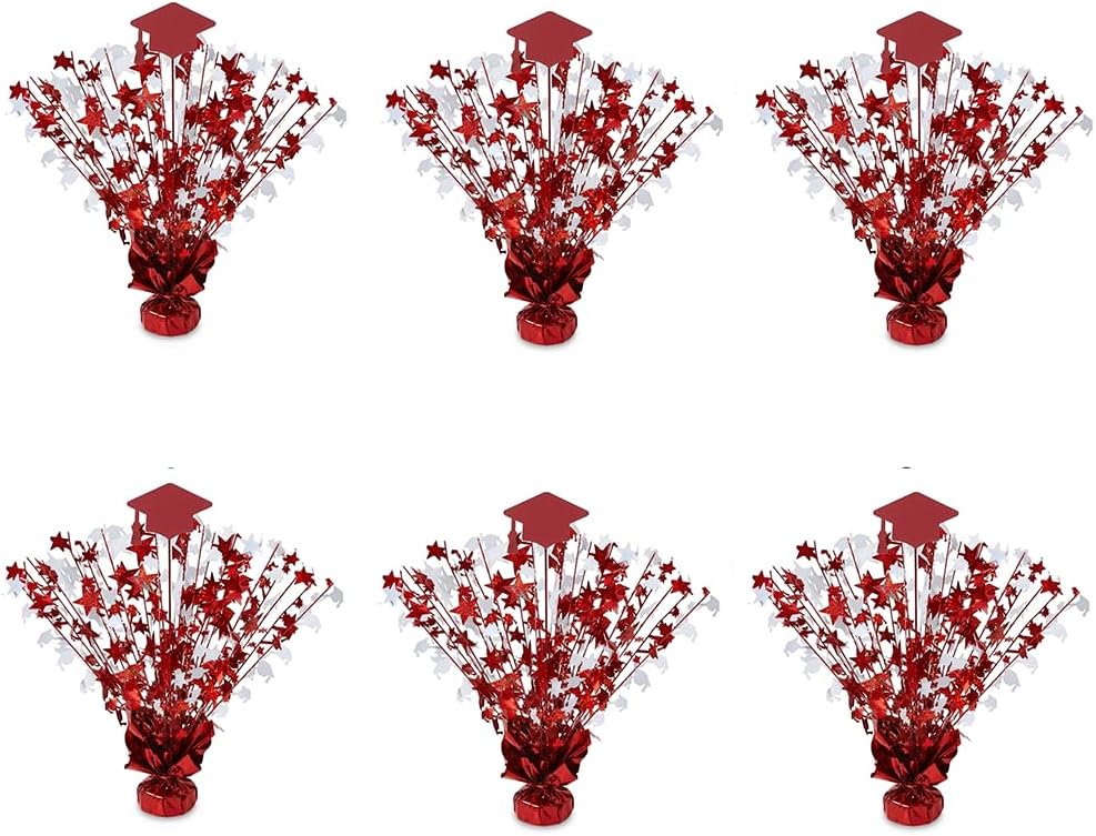 PMU Graduation Balloon Weights, Graduation Centerpieces for Table, Grad Party Decorations 15in / 7.34cm