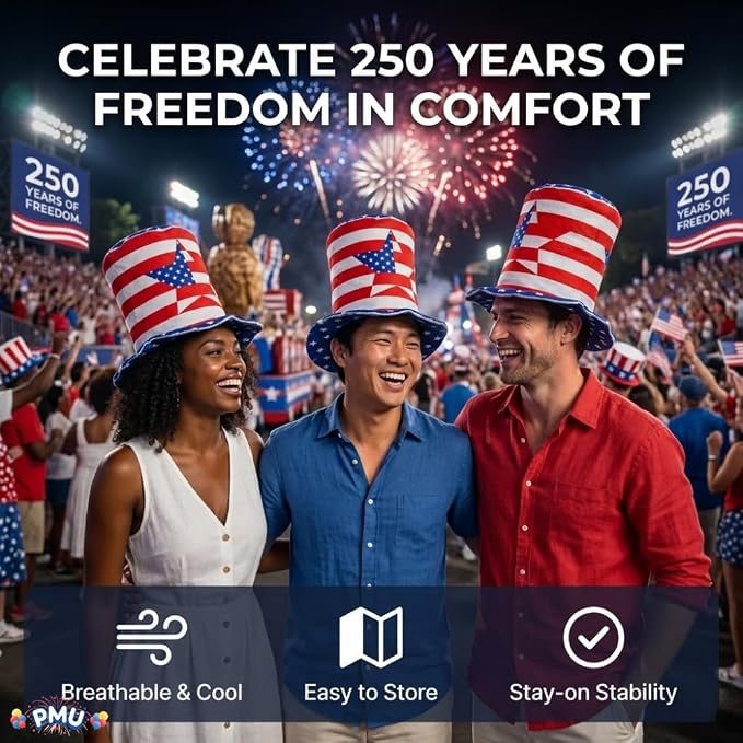 Patriotic Party Costume Accessories for Men & Women