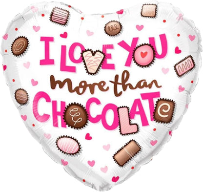 PMU Happy Valentine's Day 18 Inch Hearts Mylar-Foil Balloon