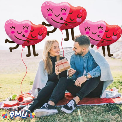 PMU Valentine's Day Mylar - Foil Balloons Proposal, Special Events, Photo Props Party Decoration and Accessories