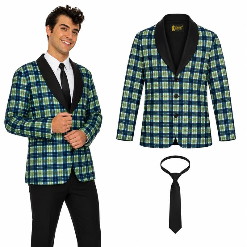 PMU Men's Halloween Costume, Horror Halloween Costume for Men, Hooded Robe