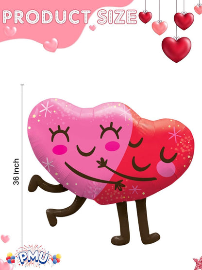 PMU Valentine's Day Mylar - Foil Balloons Proposal, Special Events, Photo Props Party Decoration and Accessories