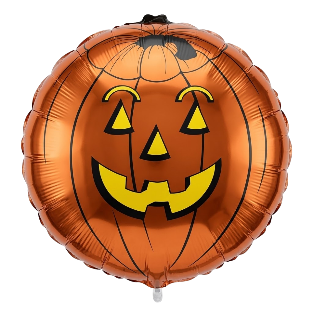 PMU Halloween Foil Balloons 18 Inch, Fun Mylar Balloons for Halloween Party Décor