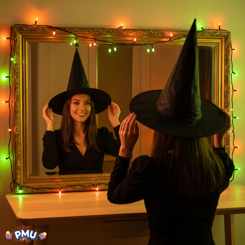 PMU Halloween Party Accessories Decoration Costume Witch Hats
