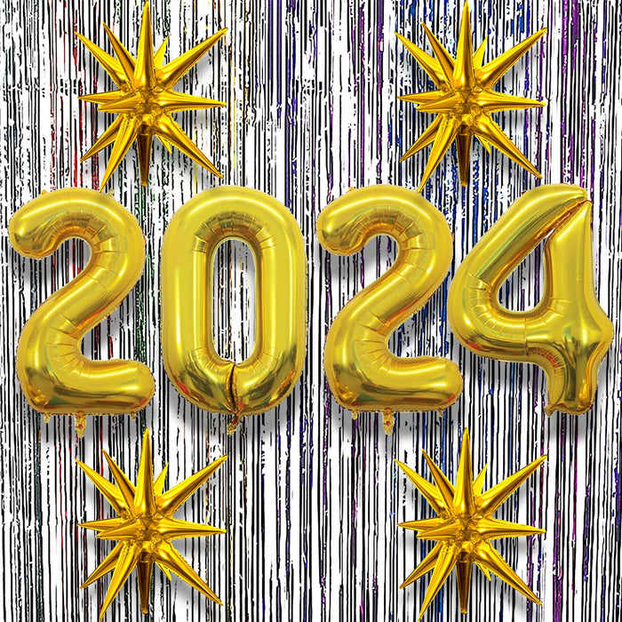 PMU 2024 Graduation - New Years Balloons Curtain Backdrop Party Kit Decorations