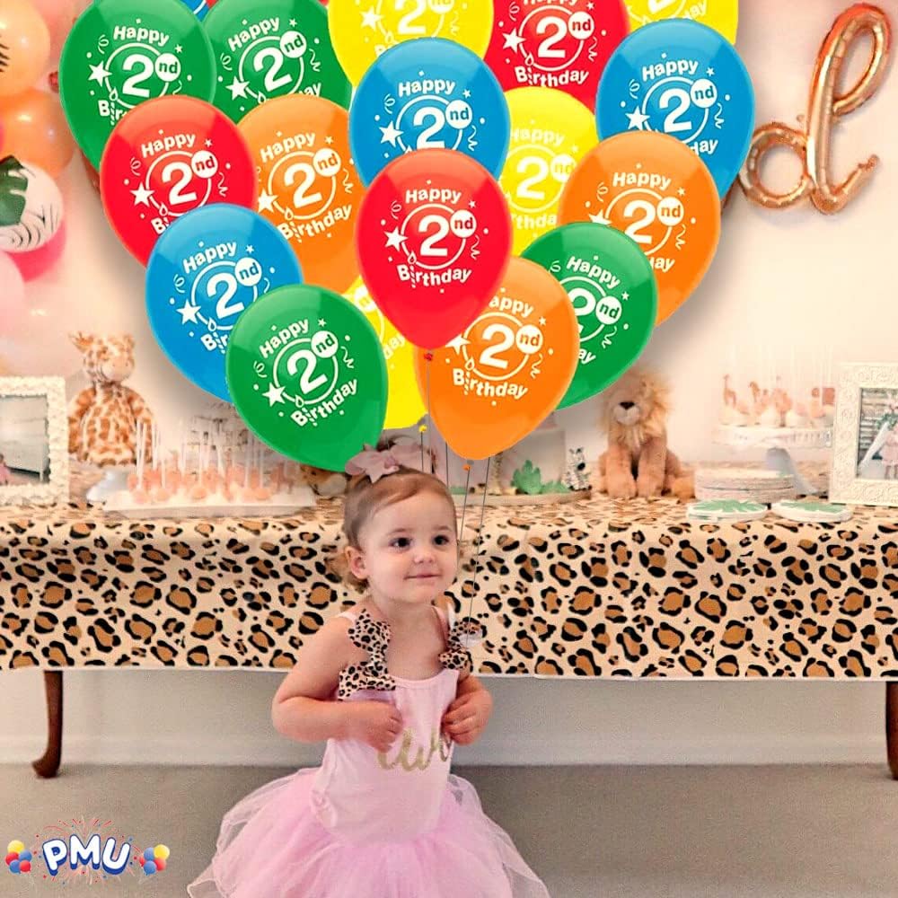 PMU Happy Birthday Balloons 12 Inch Latex (Assorted, Color)