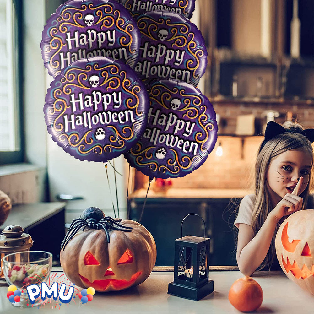 PMU Halloween Balloon 18 inch Mylar-Foil