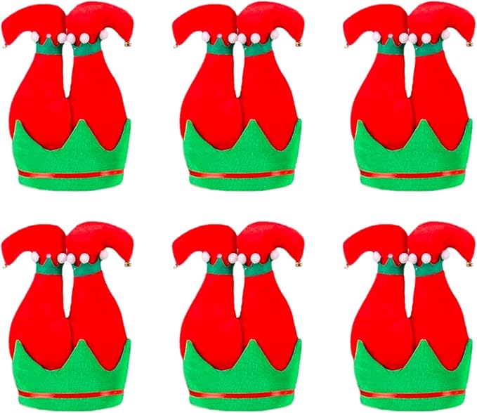 PMU Funny Christmas Hat, Santa's Santa Pants Down The Chimney Hat for Crazy Xmas Party Dress Up Celebrations, Costume Accessories