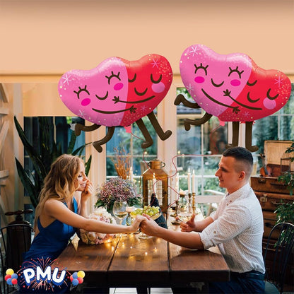 PMU Valentine's Day Mylar - Foil Balloons Proposal, Special Events, Photo Props Party Decoration and Accessories