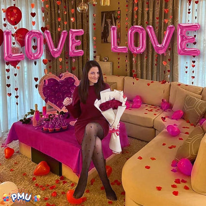 PMU Valentine's Day Mylar - Foil Balloons Proposal, Special Events, Photo Props Party Decoration and Accessories