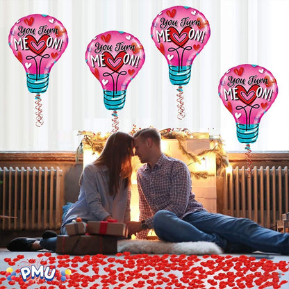 PMU Valentine's Day Mylar - Foil Balloons Proposal, Special Events, Photo Props Party Decoration and Accessories