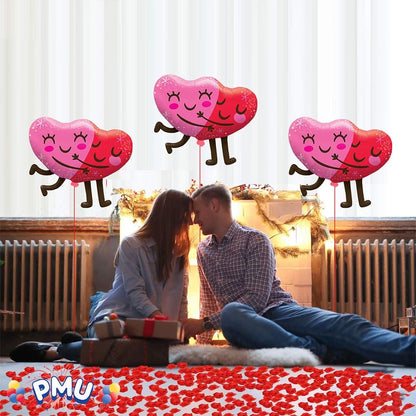 PMU Valentine's Day Mylar - Foil Balloons Proposal, Special Events, Photo Props Party Decoration and Accessories