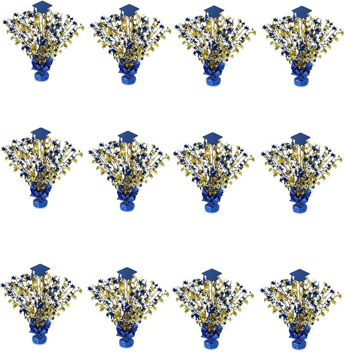 PMU Graduation Balloon Weights, Graduation Centerpieces for Table, Grad Party Decorations 15in / 7.34cm