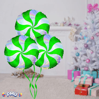 PMU Christmas 18 and 48 Inch Mylar-Foil Balloons