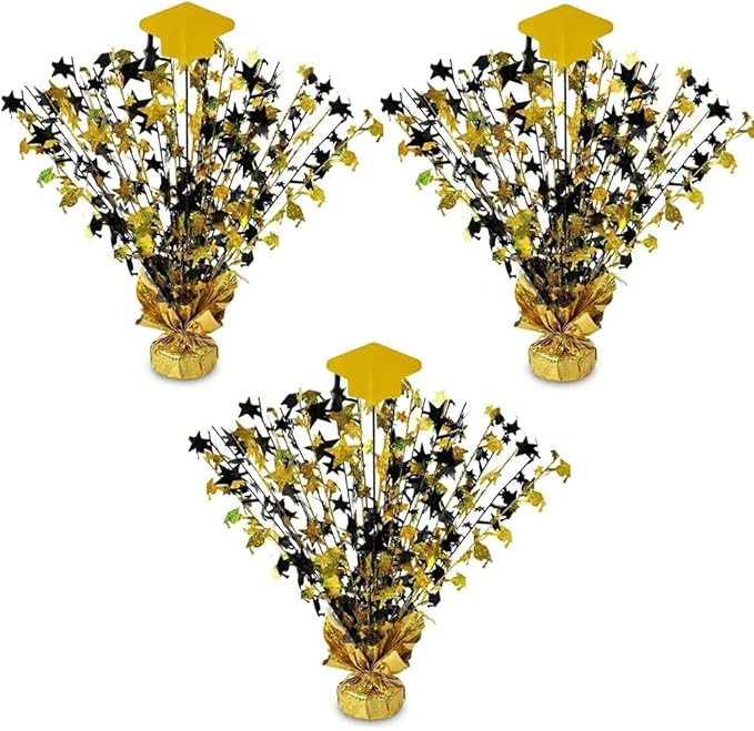 PMU Graduation Balloon Weights, Graduation Centerpieces for Table, Grad Party Decorations 15in / 7.34cm